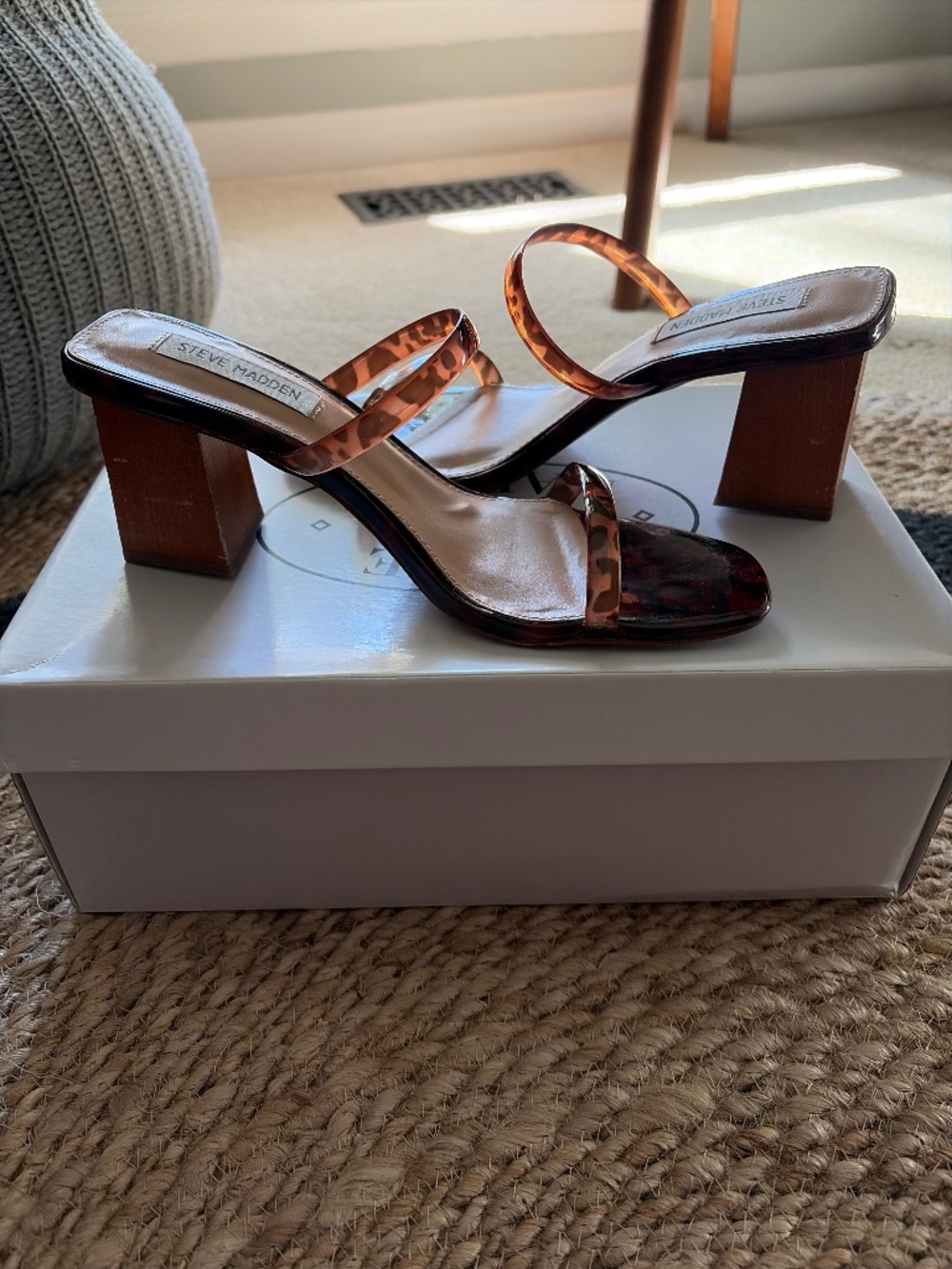 Honey Block Heel Sandals